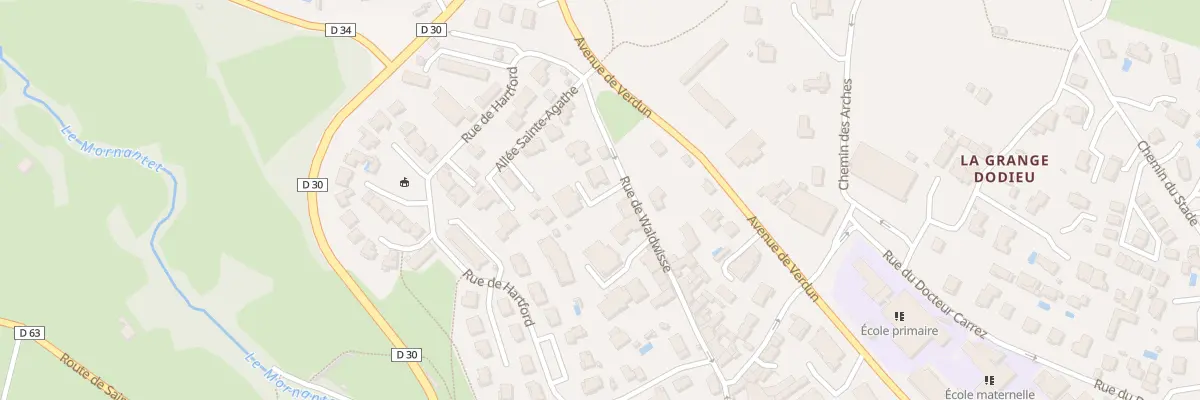 Plan du 17 Rue Waldwisse à Mornant