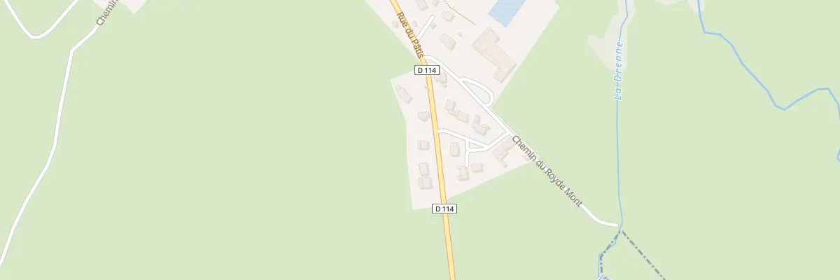 Plan du 14 Rue du Pâtis à Verrey-sous-Salmaise