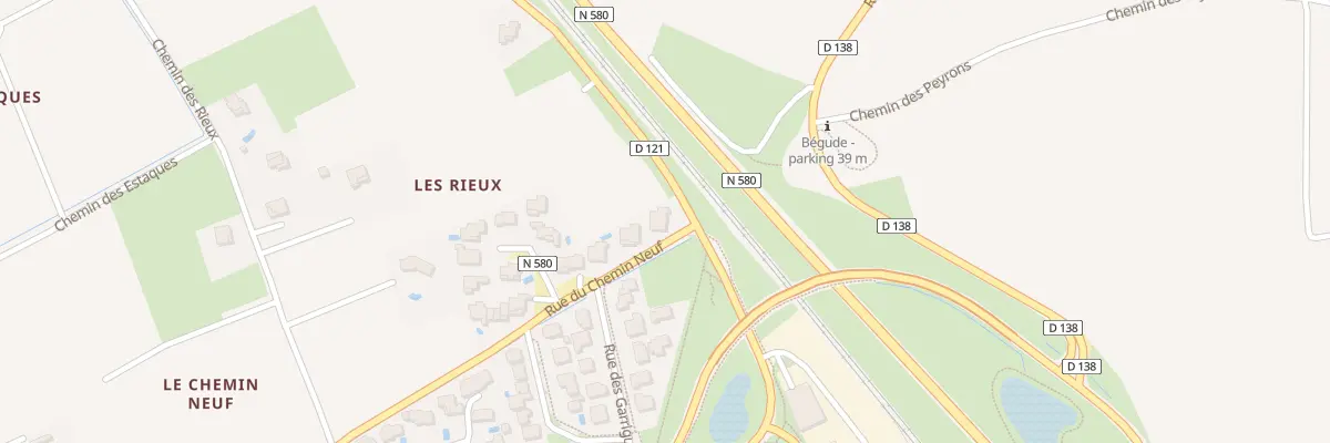 Plan du 20 Rue du Chemin Neuf à Orsan