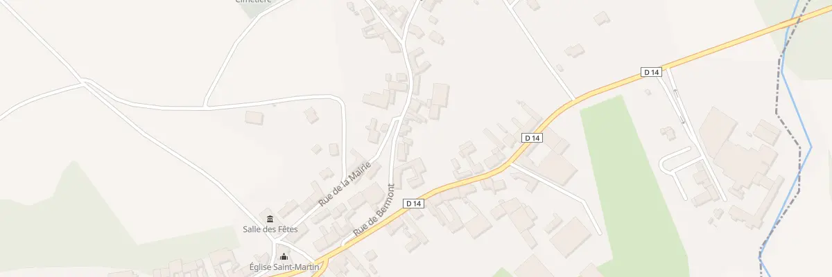 Plan du 5 Rue de Bermont à Merlaut