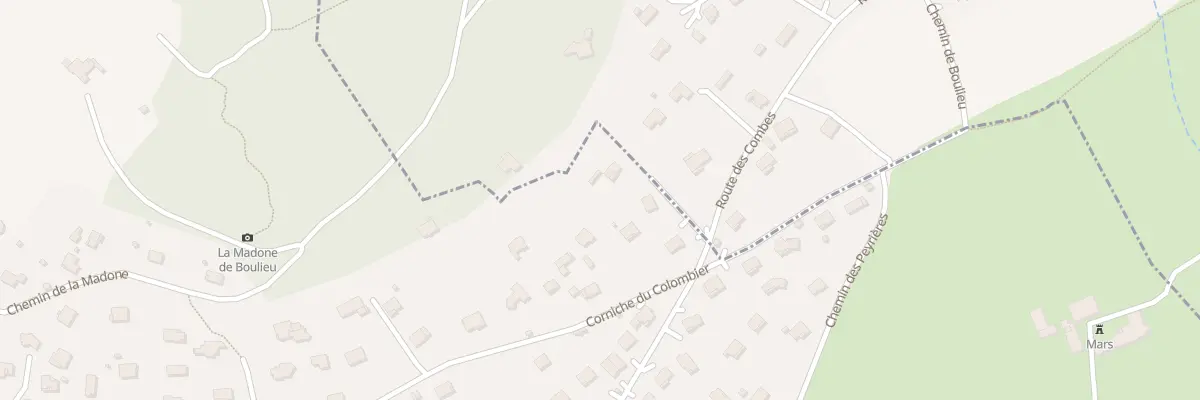Plan du 75 Che des Acacias à Boulieu-lès-Annonay