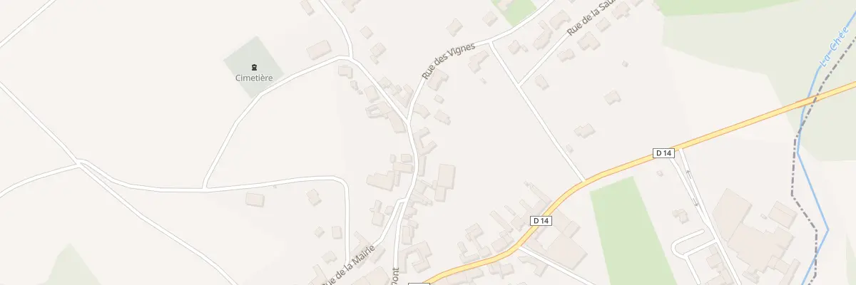 Plan du 9 Rue de Bermont à Merlaut