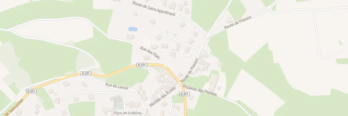 Plan du 5091 Saint Jacques à Saint-Jacques-d’Atticieux