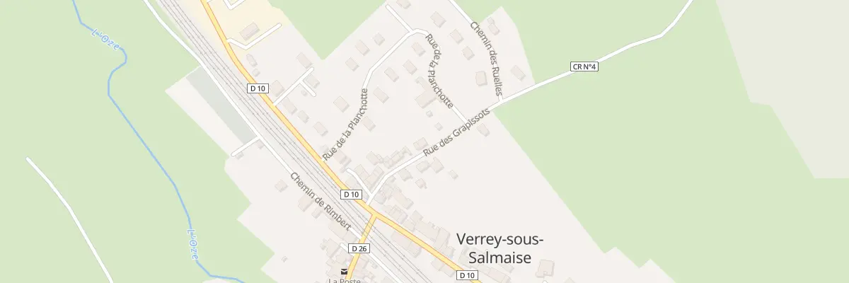 Plan du 17 Rue des Grapissots à Verrey-sous-Salmaise