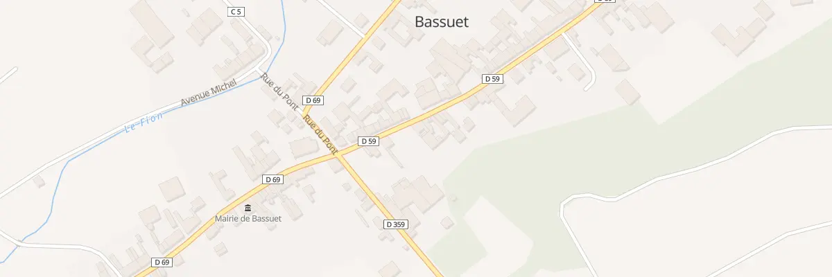 Plan du 12 Rue de Vavray à Bassuet