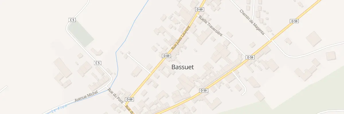 Plan du 18 Rue Jules Laurent à Bassuet