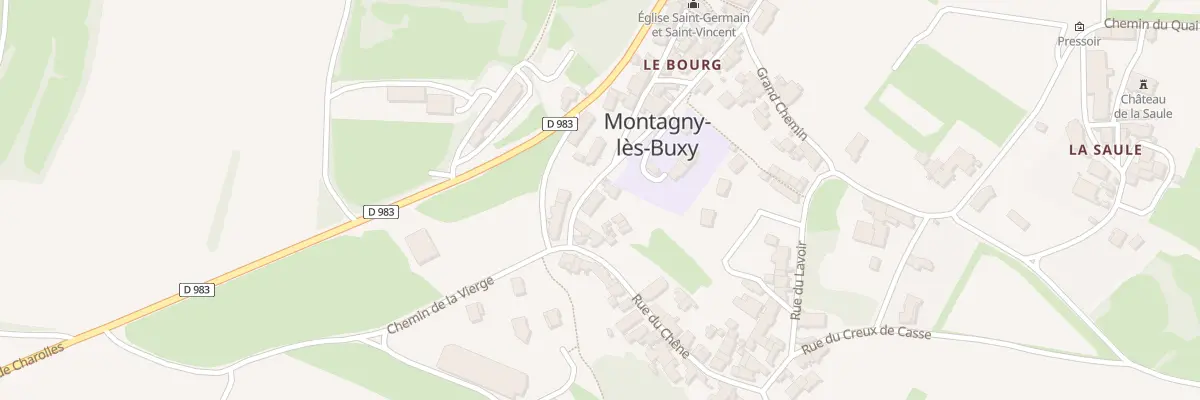 Plan du 6 Rue du Bourg à Montagny-lès-Buxy