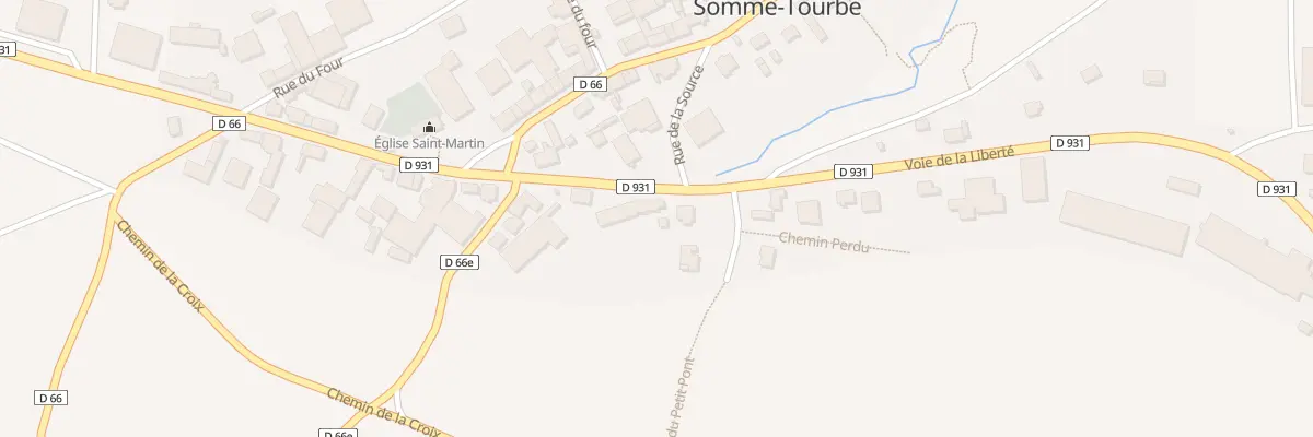Plan du 18 Voie de la Liberté à Somme-Tourbe