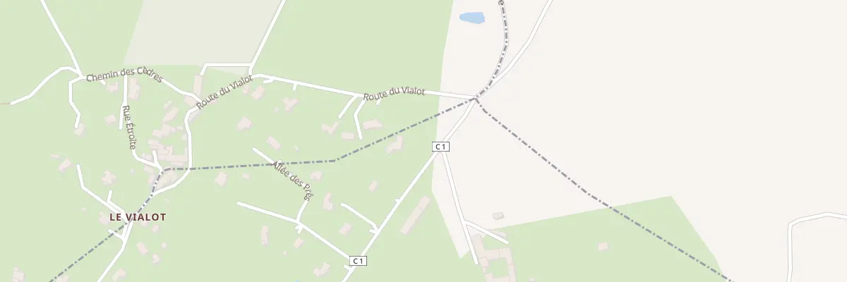 Plan du 1235 Rte de Quintenas à Saint-Romain-d’Ay