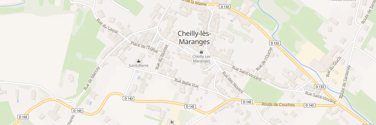 Plan du 8 Pl de la Poste à Cheilly-lès-Maranges