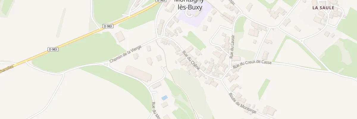 Plan du 5032 Montagny à Montagny-lès-Buxy
