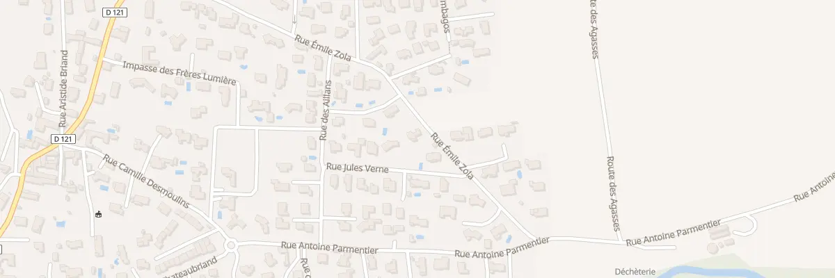 Plan du 6705 Rue Emile Zola à Laudun-l’Ardoise