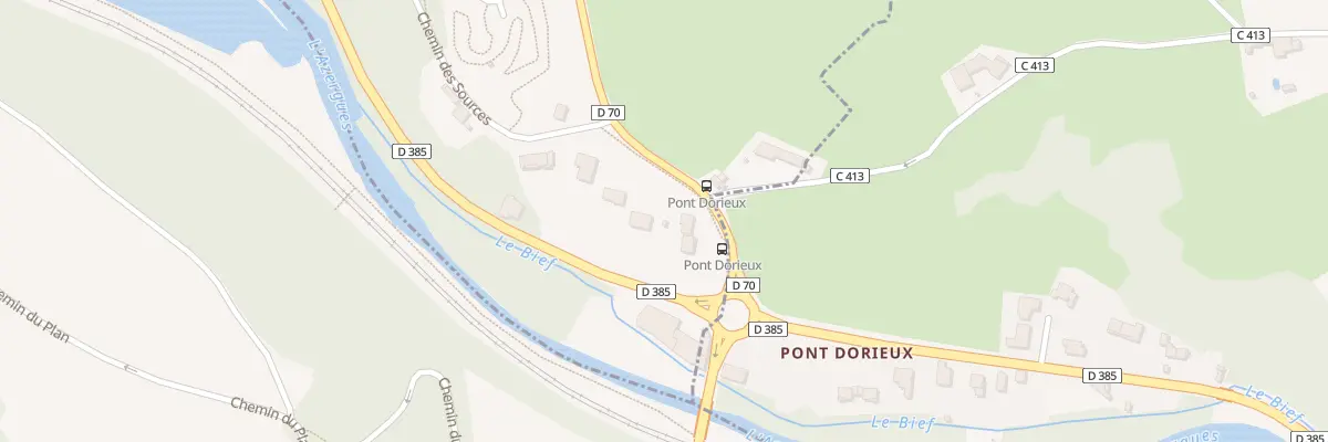 Plan du 70B Rte Buissonnière à Belmont-d’Azergues