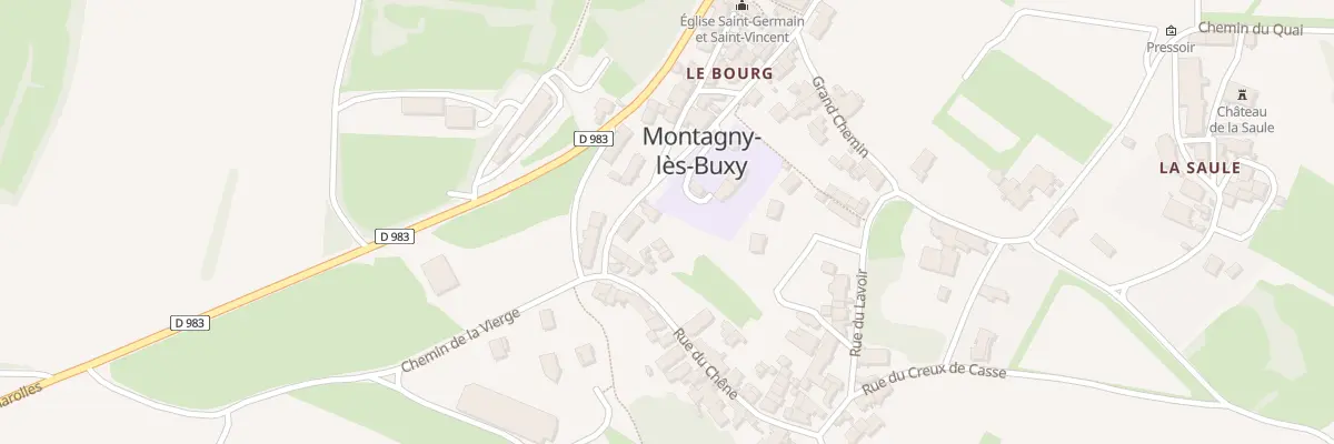 Plan du 10 Rue du Bourg à Montagny-lès-Buxy