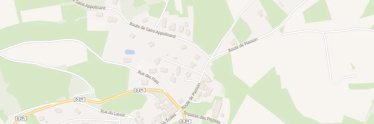 Plan du 5058 Les Pontins à Saint-Jacques-d’Atticieux
