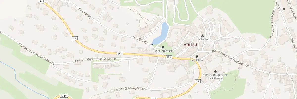 Plan du 8 Rue Bourchany à Pélussin