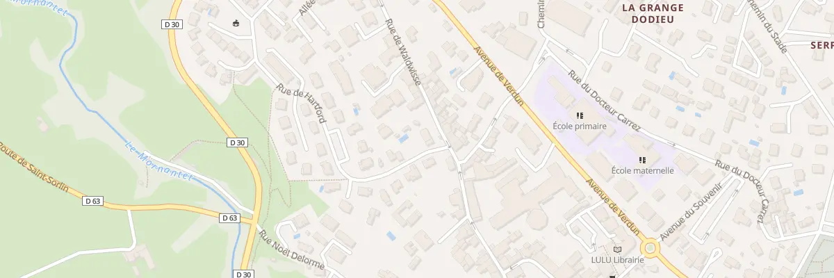 Plan du 5 Rue Waldwisse à Mornant