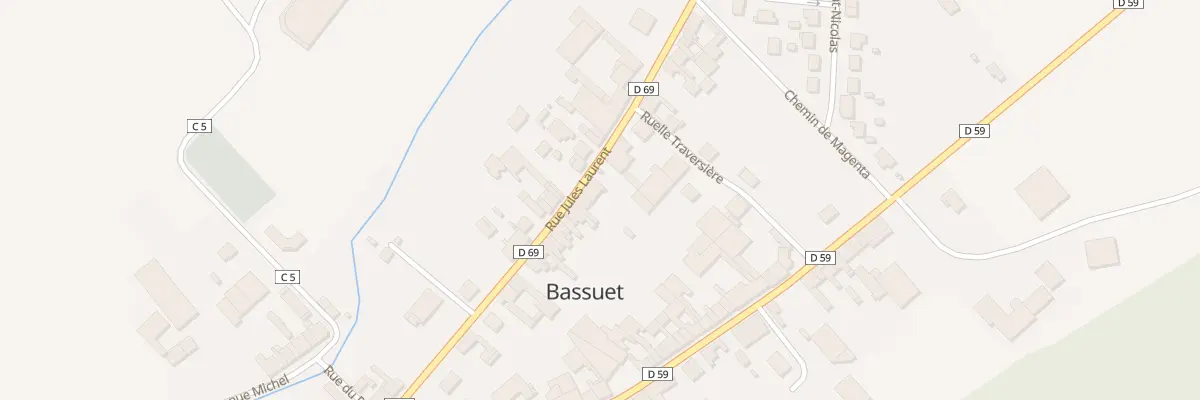 Plan du 28 Rue Jules Laurent à Bassuet