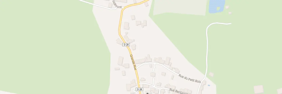 Plan du 6 Grande Rue à Baâlons