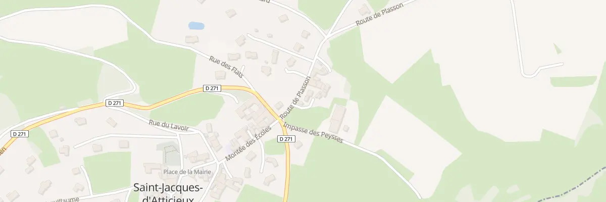 Plan du 5086 Plasson à Saint-Jacques-d’Atticieux