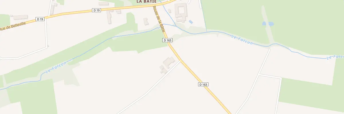 Plan du 162 Rte de la Batie à Saint-Étienne-des-Oullières