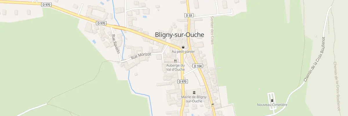 Plan du 29 Pl de l’Hôtel de Ville à Bligny-sur-Ouche