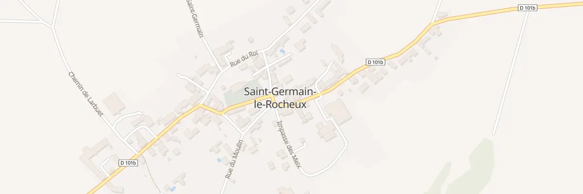 Plan du 1 Rue de Rochefort à Saint-Germain-le-Rocheux