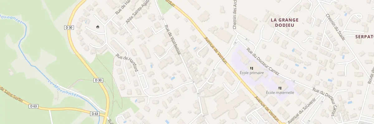 Plan du 26 Rue Waldwisse à Mornant