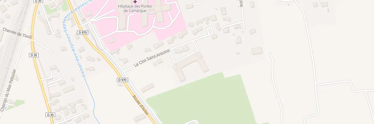 Plan du 8 Lot le Clos Saint Antoine à Tarascon