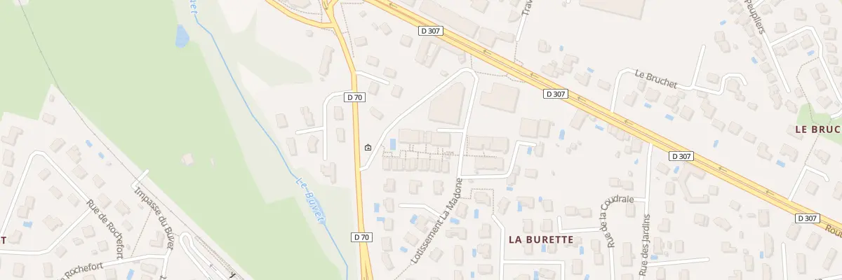 Plan du 26 Che de la Madone à Lentilly