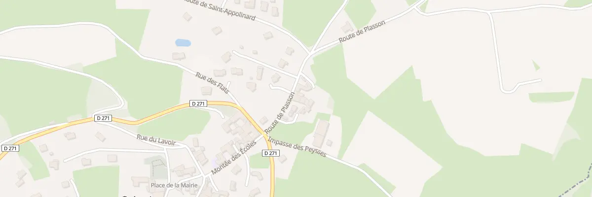 Plan du 5006 Saint Jacques à Saint-Jacques-d’Atticieux