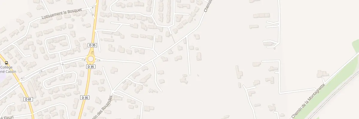 Plan du 9000A Che des Roustides à Tarascon
