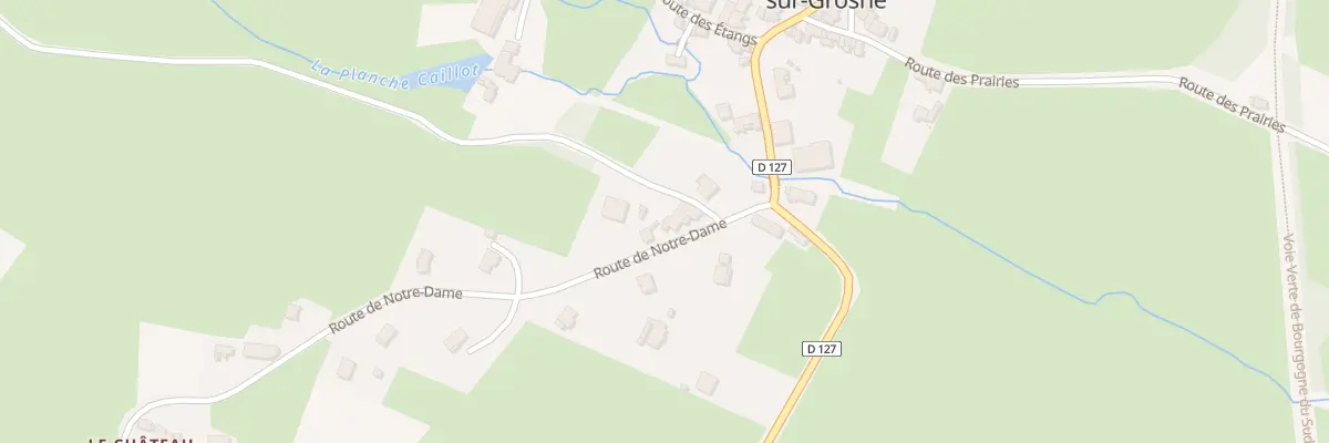Plan du 5010 Le Bourg à Savigny-sur-Grosne
