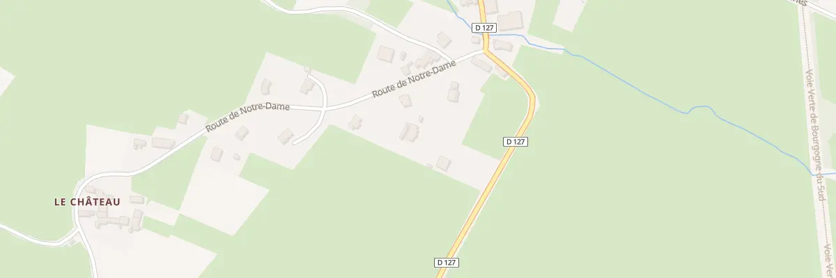 Plan du 5555F Les Parais à Savigny-sur-Grosne