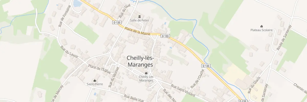 Plan du 9 Rue du Milieu à Cheilly-lès-Maranges