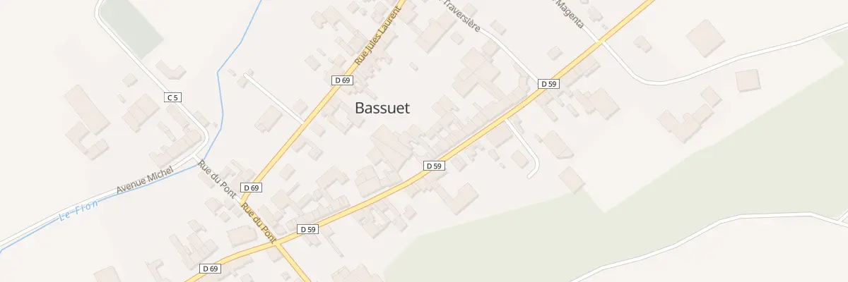 Plan du 23 Rue de Vavray à Bassuet