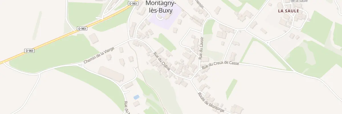 Plan du 10 Rue du Chêne à Montagny-lès-Buxy