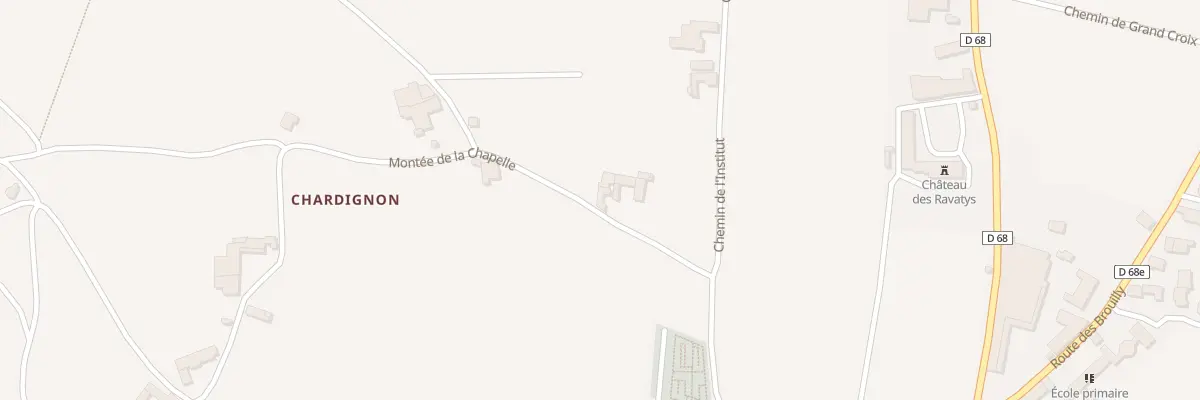 Plan du 366 Mte de la Chapelle à Saint-Lager