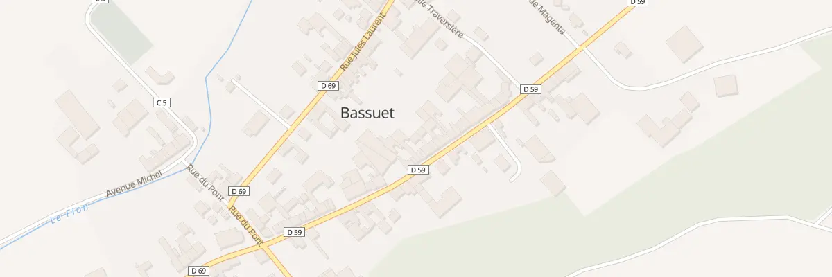 Plan du 25 Rue de Vavray à Bassuet