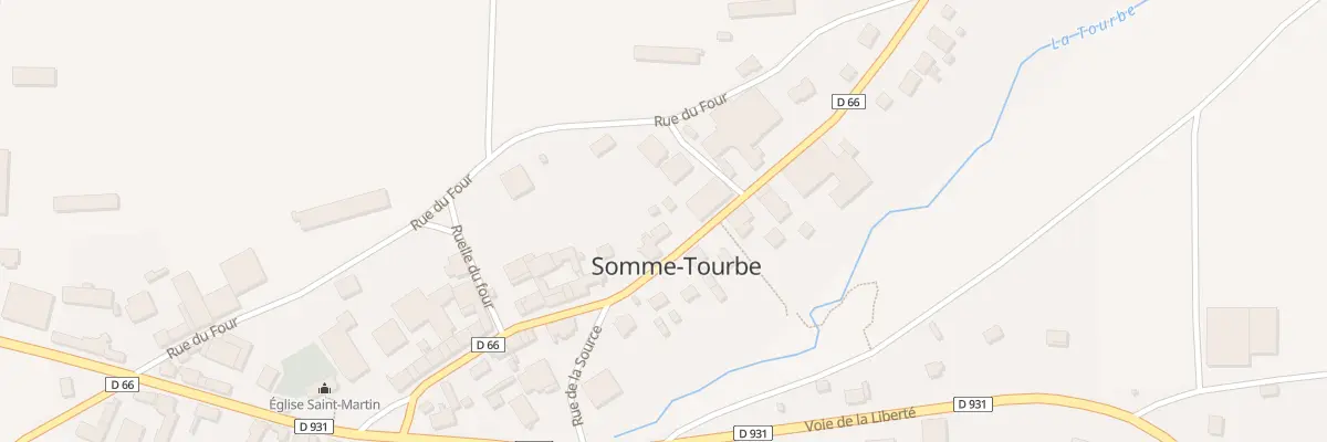 Plan du 17 Rue de la Vallée à Somme-Tourbe