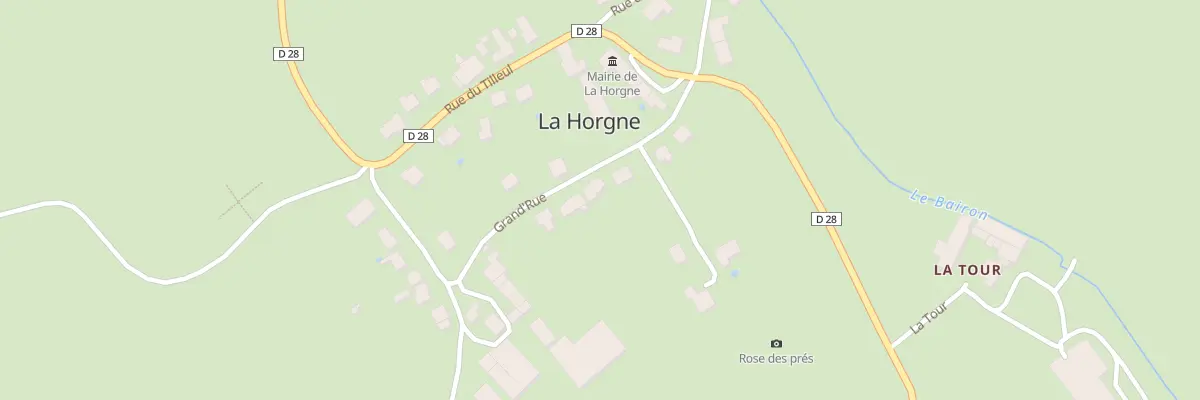 Plan du 5045 Le Village à La Horgne