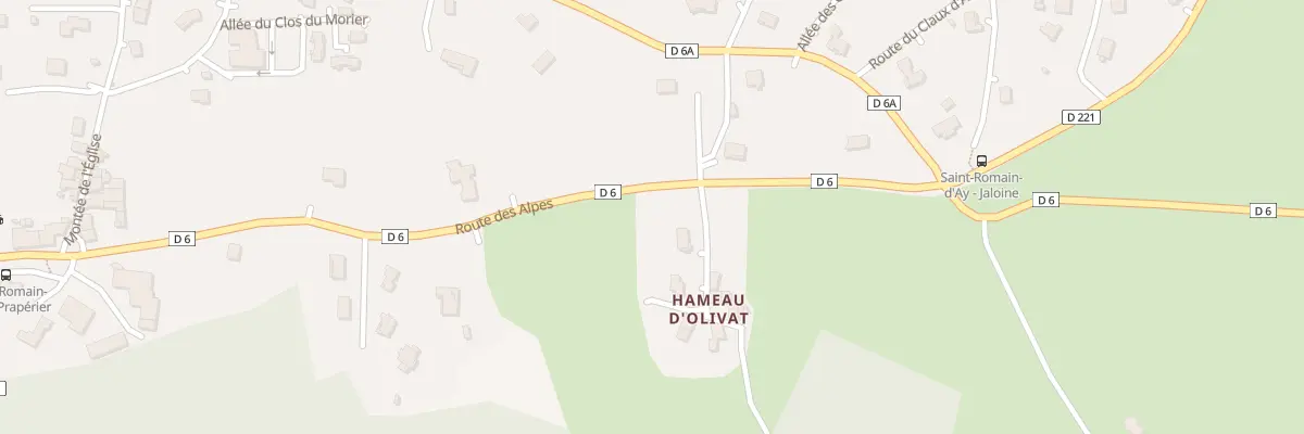 Plan du 50 Che de l’Olivat à Saint-Romain-d’Ay