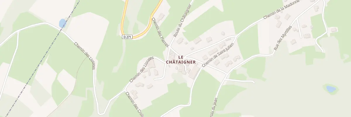 Plan du 41 Che des Liorates à Brossainc