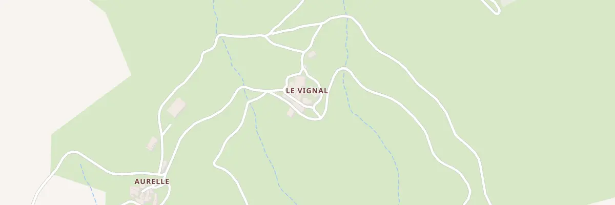 Plan du 5104 Le Vignal à Saint-Cierge-la-Serre
