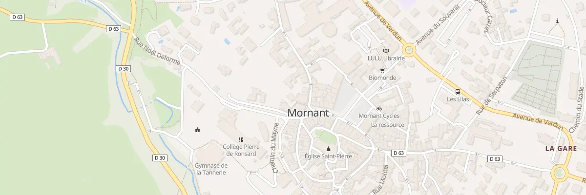 Plan du 4 Rue Henri IV à Mornant