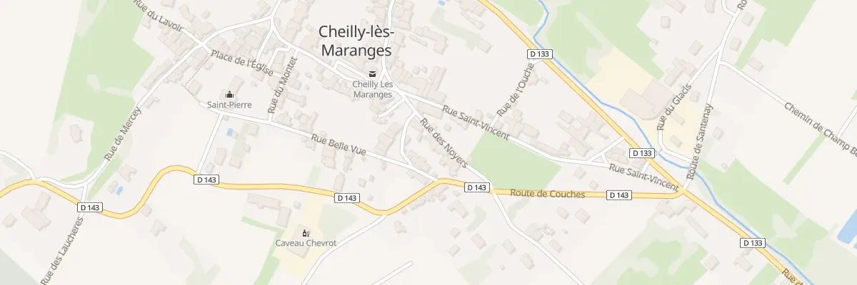 Plan du 2 Rue des Noyers à Cheilly-lès-Maranges
