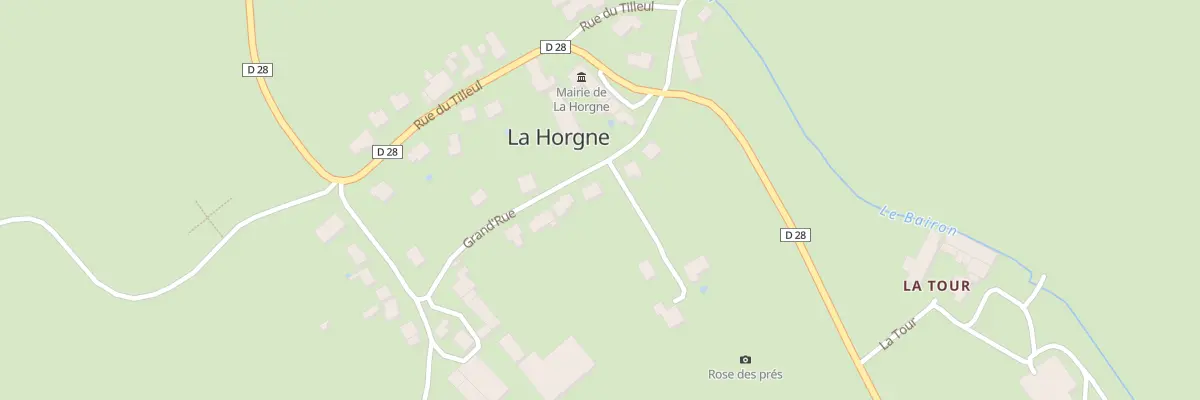 Plan du 5042 Le Village à La Horgne