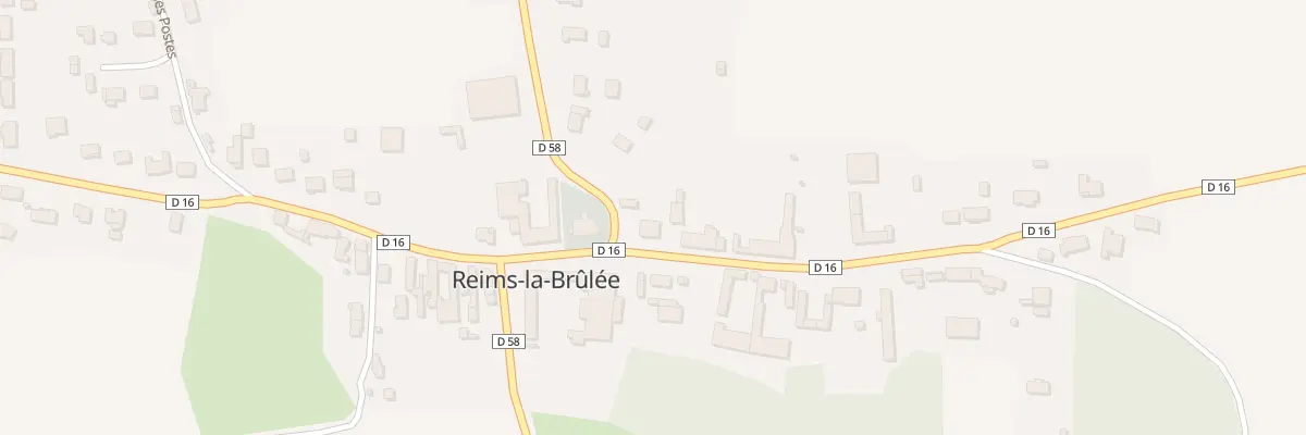Plan du 3 Rue Gaston Loppin à Reims-la-Brûlée