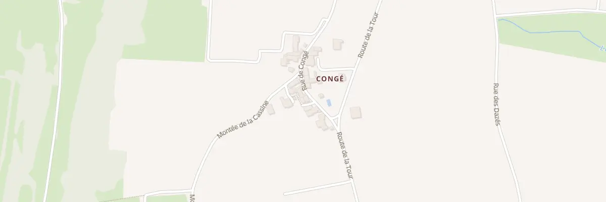 Plan du 5060 Conge à Saint-Vallerin