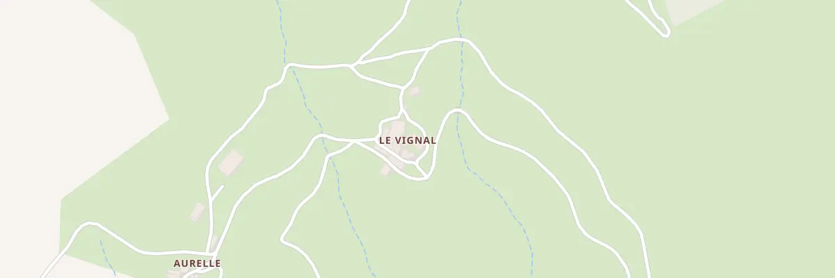 Plan du 5077 Le Vignal à Saint-Cierge-la-Serre